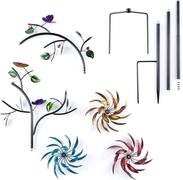 π₯ Today Only: 70% Offπ₯Beautiful Summer Multi Colored Flowers Wind Spinner