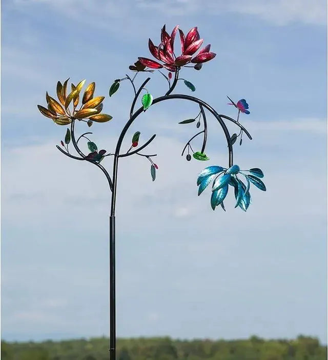 π₯ Today Only: 70% Offπ₯Beautiful Summer Multi Colored Flowers Wind Spinner
