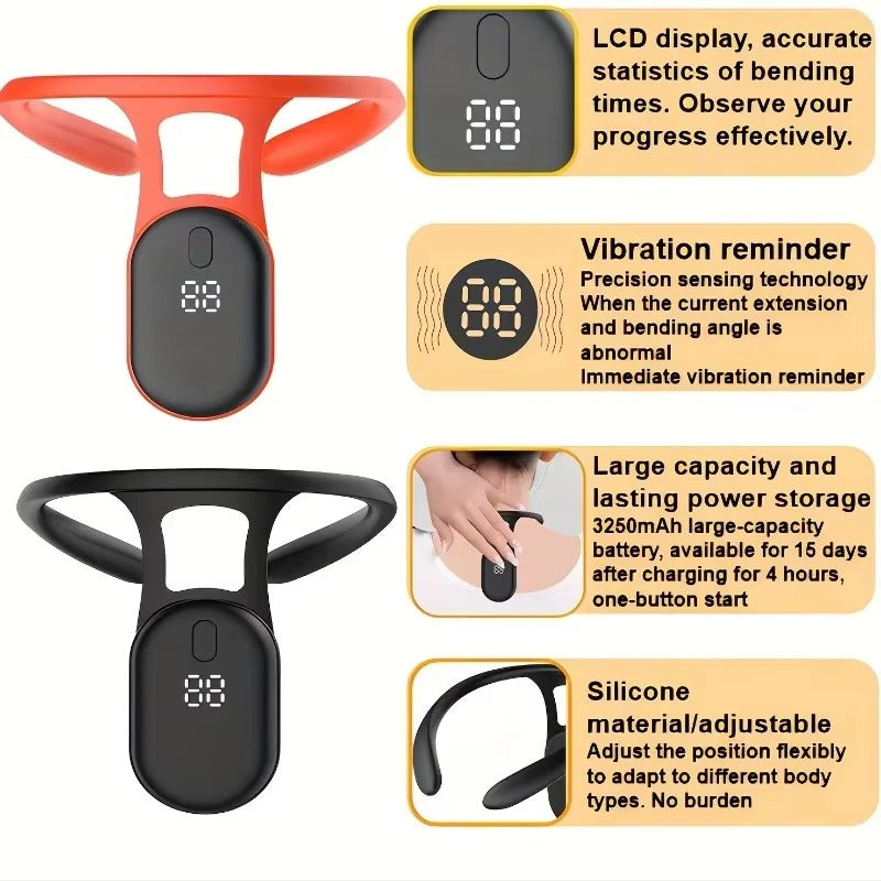Smart Posture Corrector with Micro Vibration Reminder