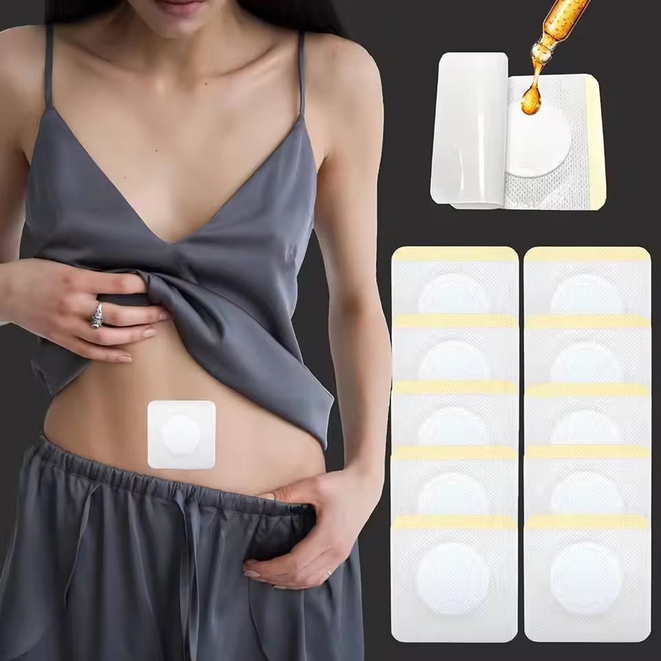 Disposable Castor Oil Pack Navel Stickers – Leak-Resistant & Adhesive
