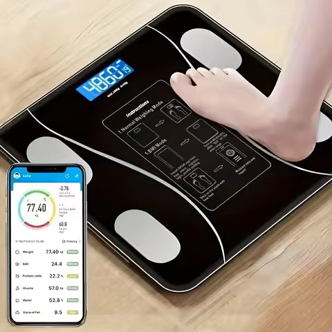 Smart Body Fat Scale – Bluetooth Digital Analyzer
