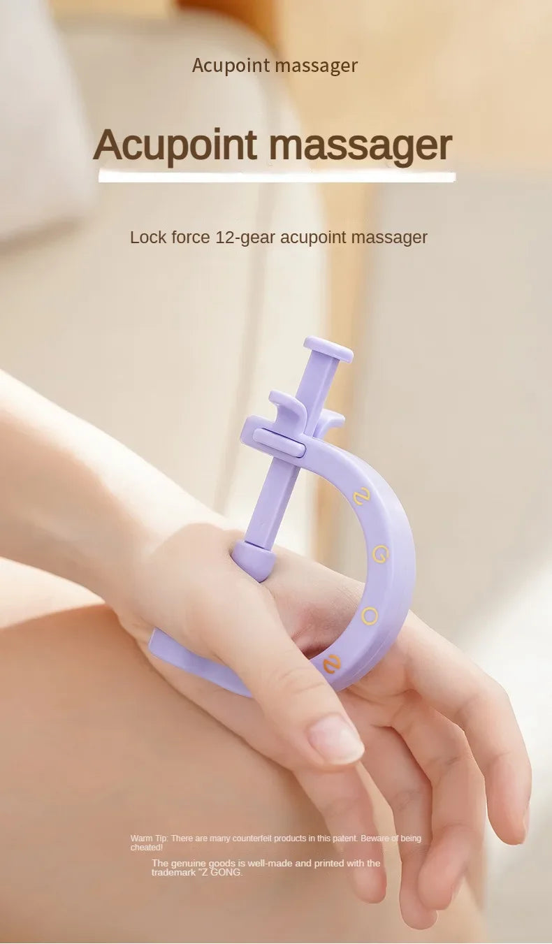 Wearable Acupressure Finger & Toe Massager for Pain Relief