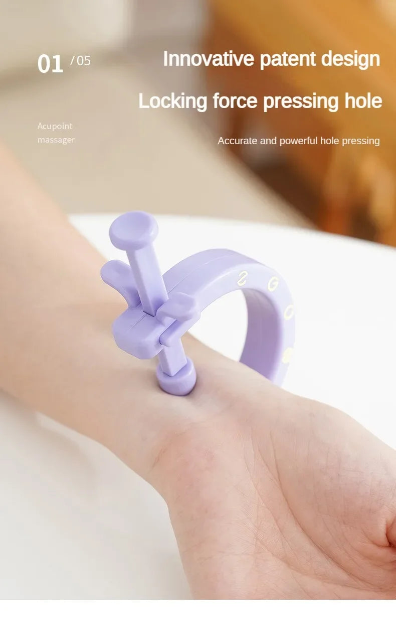 Wearable Acupressure Finger & Toe Massager for Pain Relief