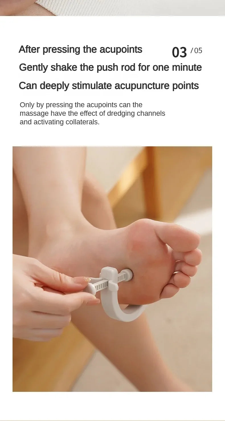 Wearable Acupressure Finger & Toe Massager for Pain Relief